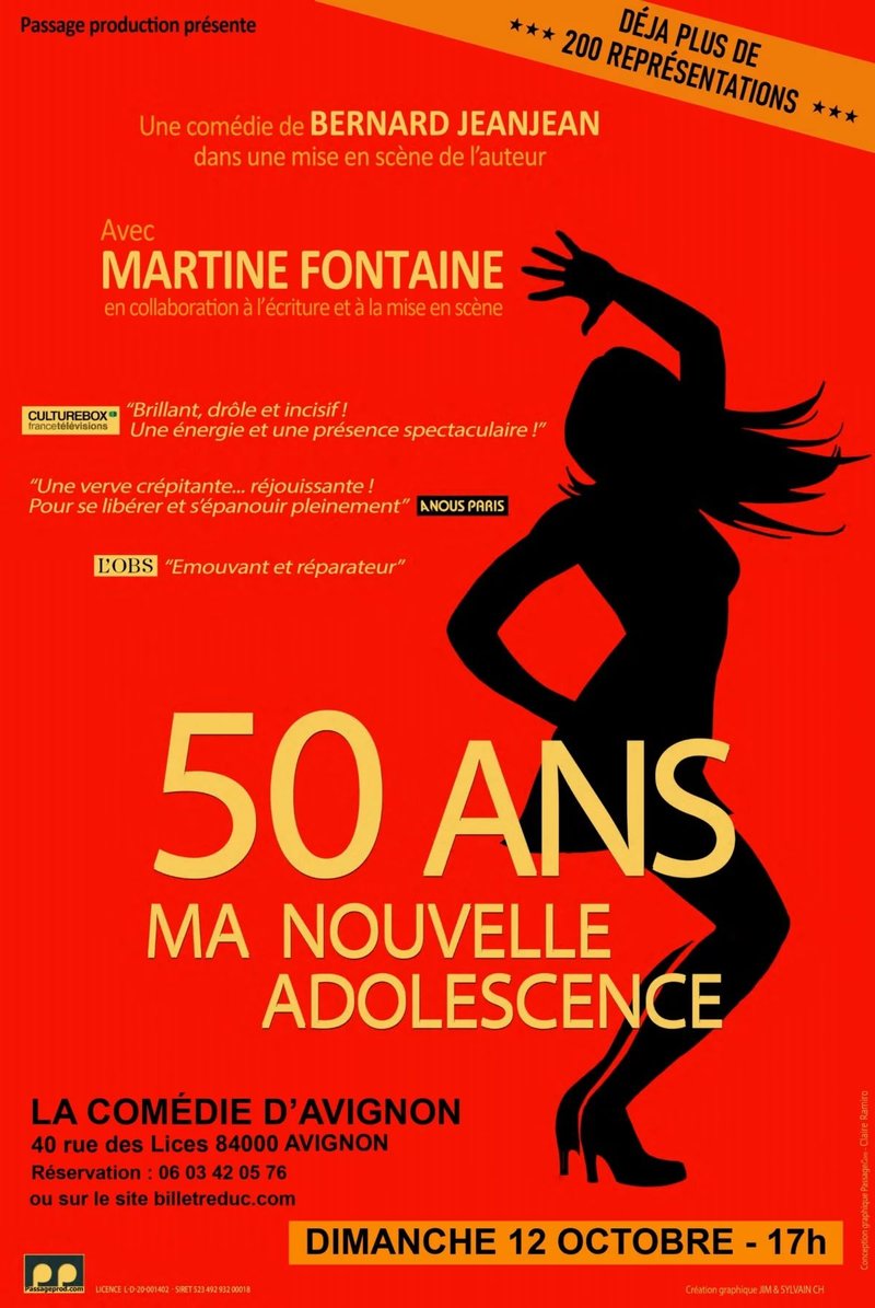 Martine Fontaine dans 50 ans, ma nouvelle adolescence