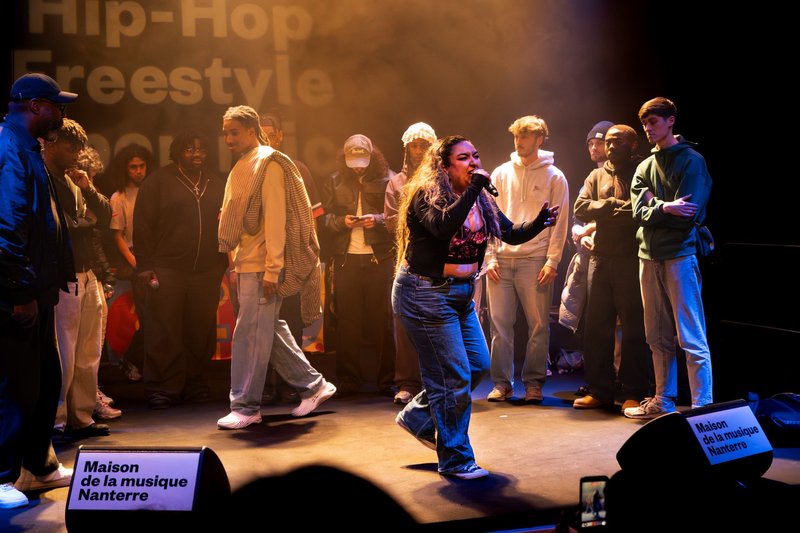 Hip-Hop Freestyle, open mic