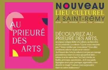 Activités diverses au Prieuré Des Arts à Saint-Rémy