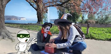 HALLOMANIA - Chasse aux bonbons du Léman au Jardin Anglais à Genève