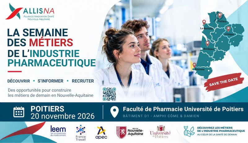 SMIP 2026- Semaine de l'Industrie des Métiers de l'Industrie Pharmaceutique et de santé