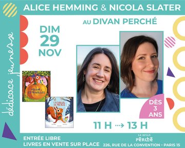Jeunesse : Alice Hemming  et Nicola Slater