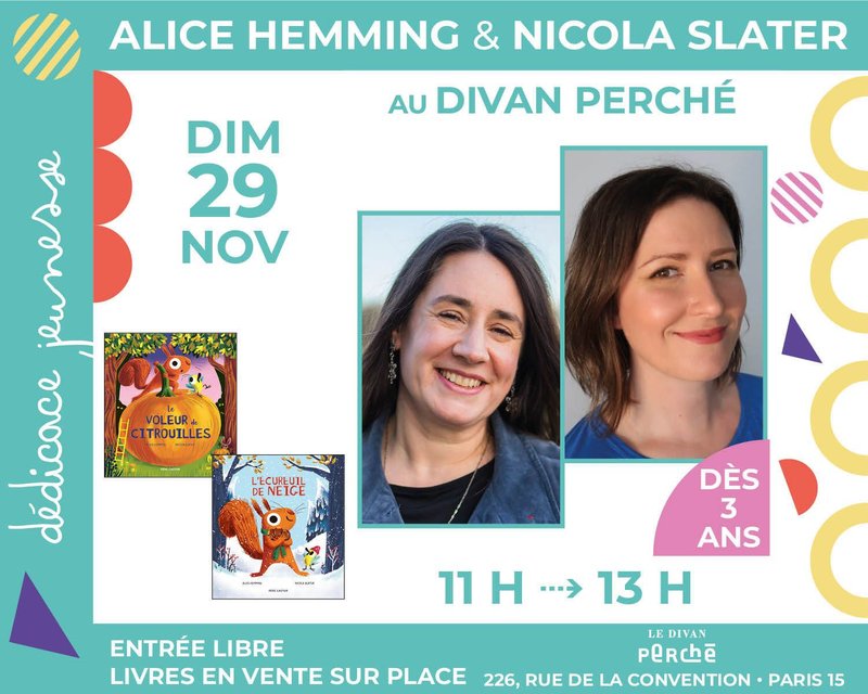 Jeunesse : Alice Hemming  et Nicola Slater