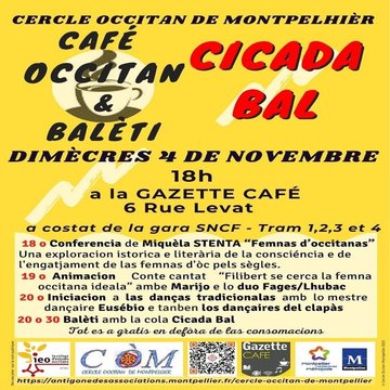 Café occitan à la Gazette café