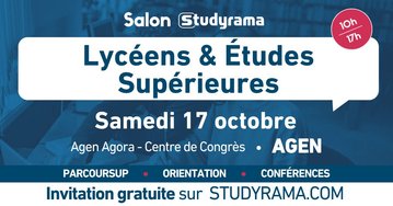 Salon Studyrama des Lycéens et des Études Supérieures d'Agen