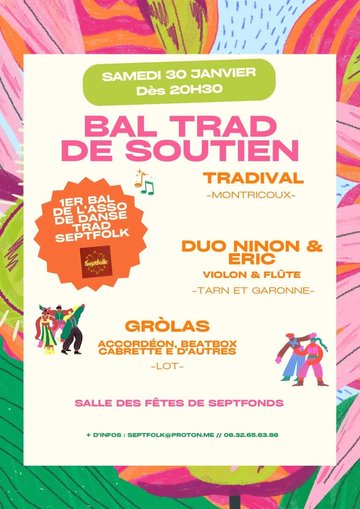 Bal de soutien à SEPTFOLK