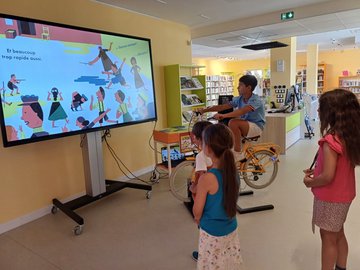 Visites ludiques : Biblio-bike