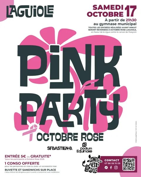 Pink Party - Octobre Rose