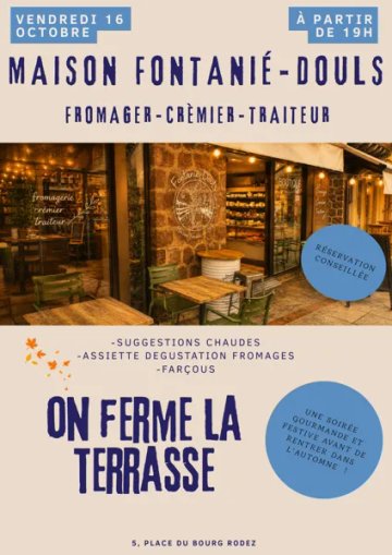 Soirée Fermeture de la Terrasse