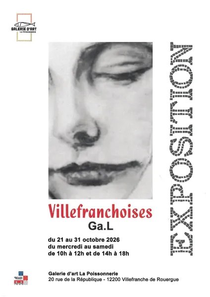 Exposition "Villefranchoises" à la Galerie d'art la Poissonnerie