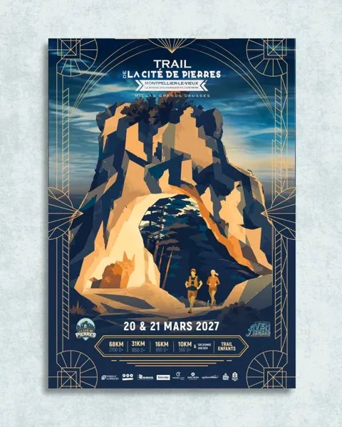 Trail de la Cité de Pierres à Montpellier-Le-Vieux