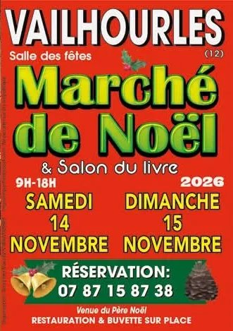 Marché de Noël et Salon du livre
