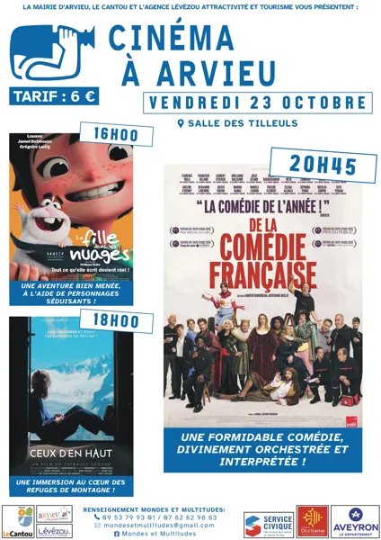 Ciné-Lévézou (trois séances)