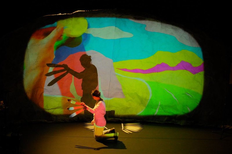 Dans la grotte