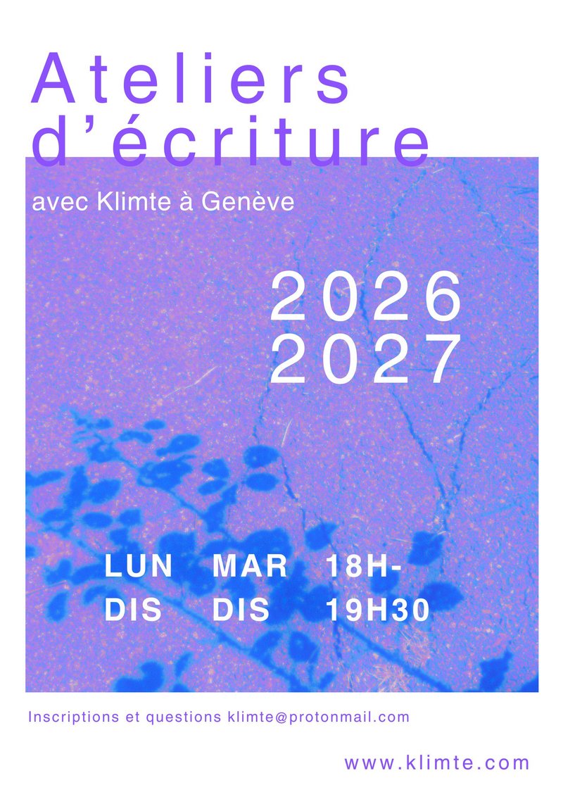 Atelier d'écriture créative pour adultes