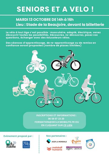 Seniors et à vélo !