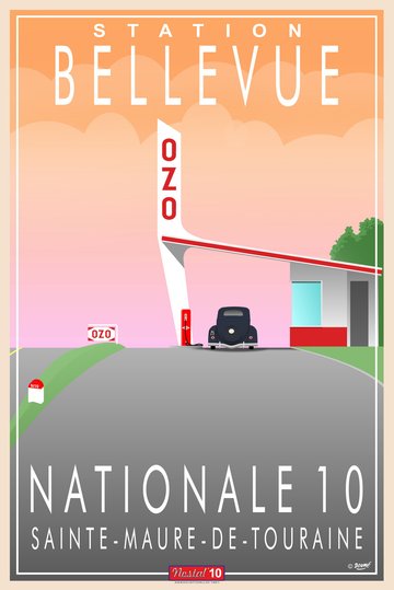 Visite de l'ancienne station-service OZO Bellevue