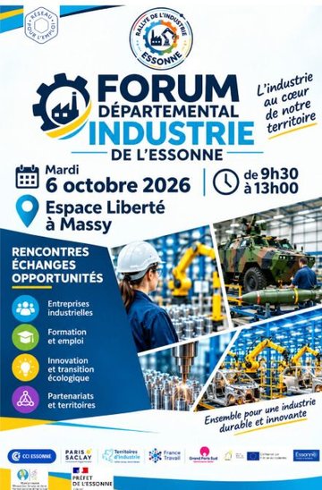 🏭 Forum Départemental de l’Industrie de l’Essonne