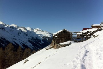 Val des Dix en raquettes