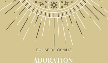 Adoration du Saint Sacrement à l'église de Genillé