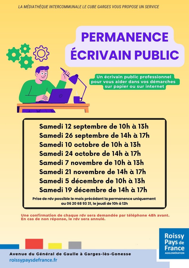 Permanence Écrivain public