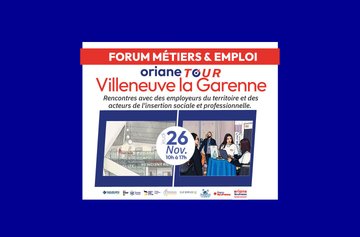 ORIANE TOUR le 26 novembre prochain à Villeneuve-la-Garenne