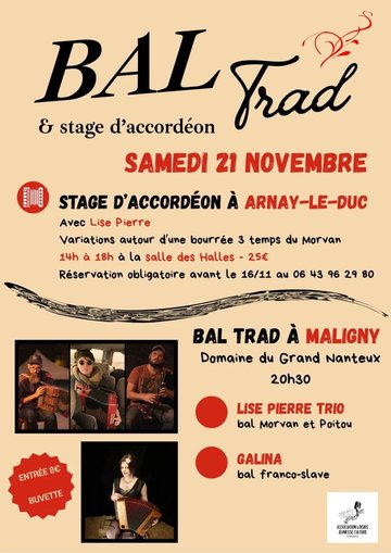 Bal trad et stage d'accordéon