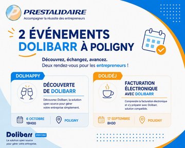 Découverte de Dolibarr ERP CRM à Poligny