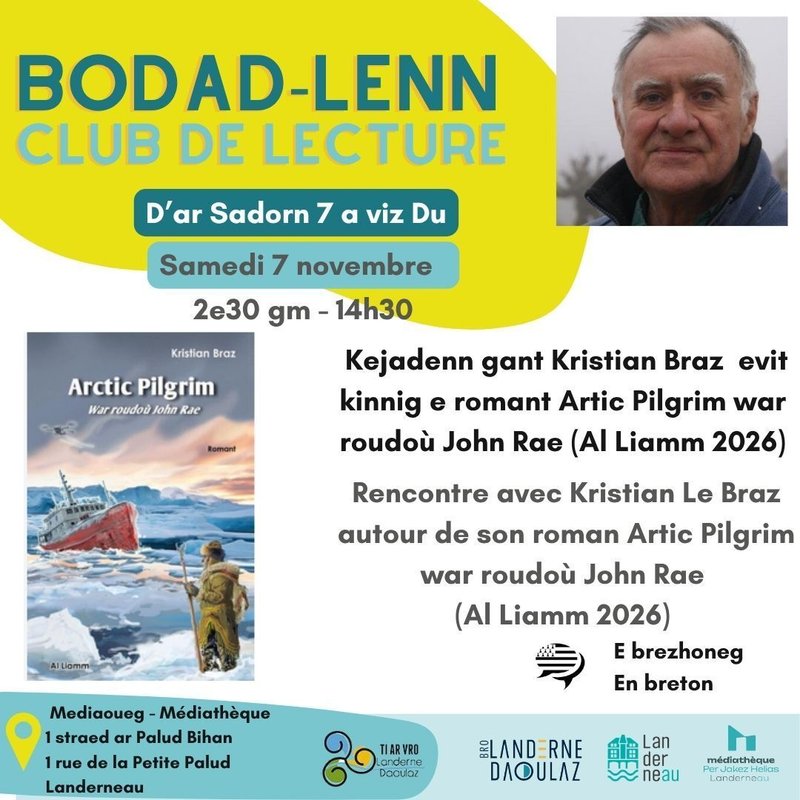 Club de lecture avec Kristian Le Braz
