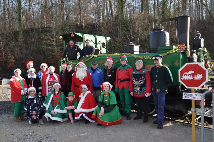 Le train de Noël