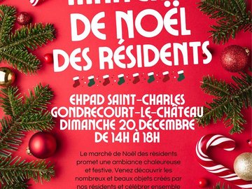 Marché de Noël des résidents