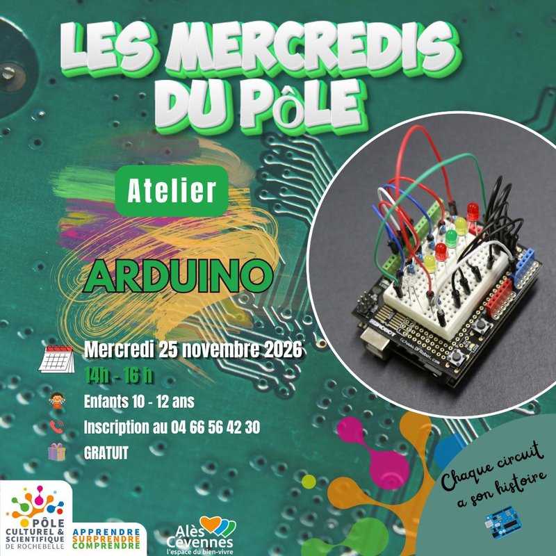 Les Mercredis du Pôle " Arduino "