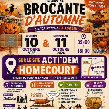 Brocante d'automne