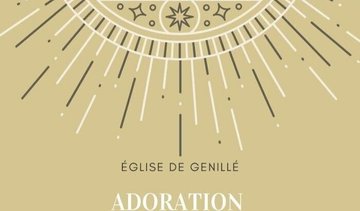 Adoration du Saint Sacrement à l'église de Genillé