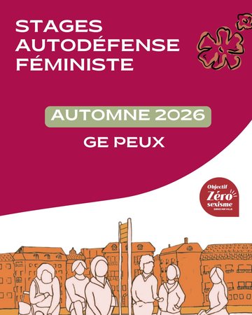 Stage d'autodéfense féministe « Ge peux » - Adultes, dès 16 ans