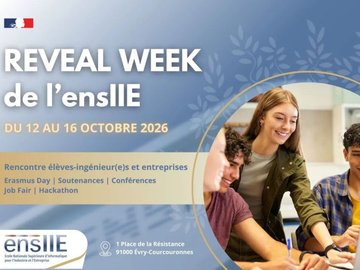 REVEAL WEEK de l'ensIIE | Semaine Entreprises 2026