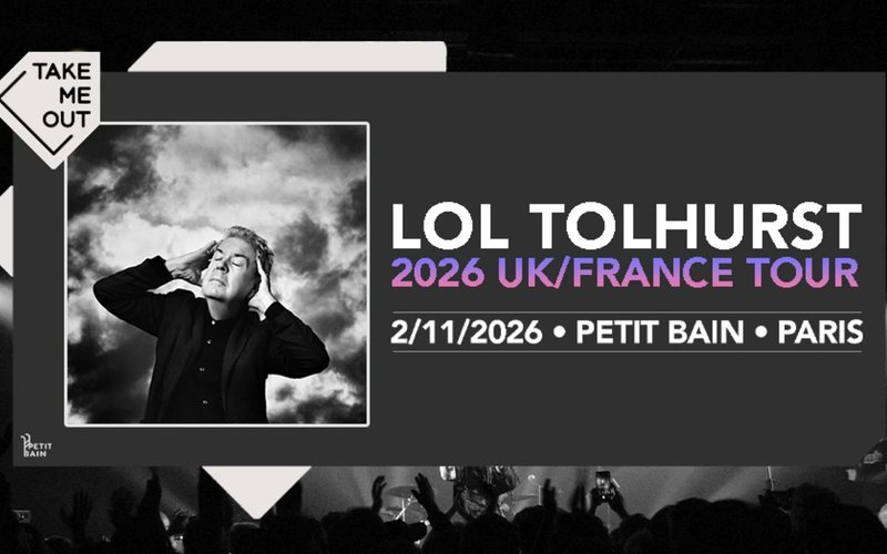 Take Me Out : Lol Tolhurst (The Cure) + Curtain en concert à Paris !