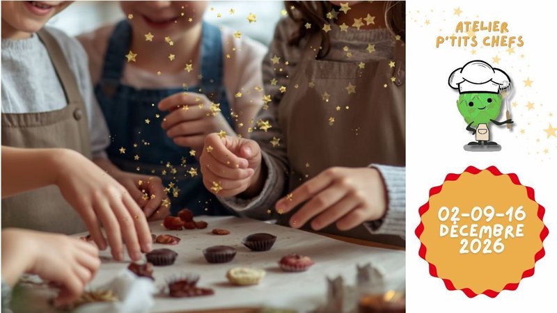 Atelier de cuisine pour enfants - Choco-folie pour les fêtes !