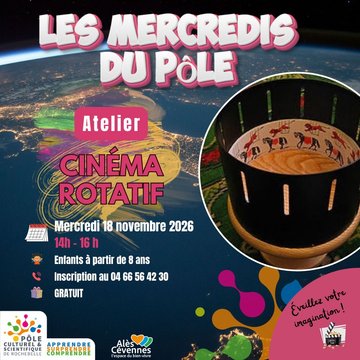 Les Mercredis du Pôle " Cinéma rotatif "