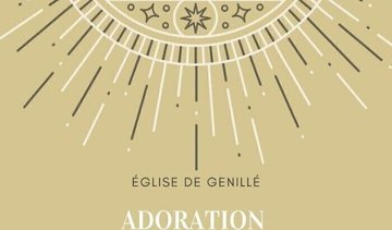 Adoration du Saint Sacrement à l'église de Genillé