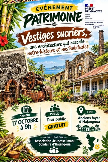 VESTIGES SUCRIERS : UNE ARCHITECTURE QUI RACONTE NOTRE HISTOIRE ET NOS HABITUDES