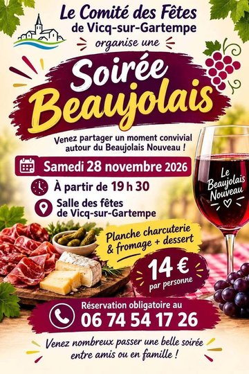 Soirée beaujolais nouveau