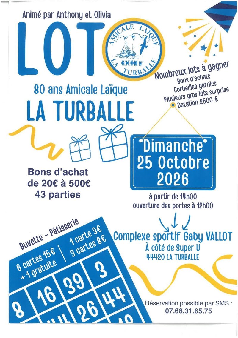 Loto de l'Amicale Laïque