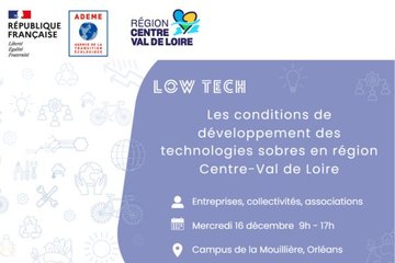Les conditions de développement des technologies sobres en région Centre-Val de Loire