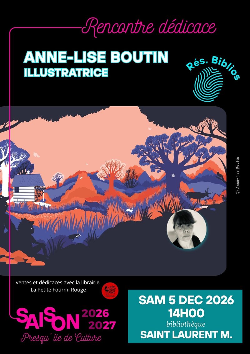 Rencontre dédicace avec l'illustratrice Anne-Lise Boutin