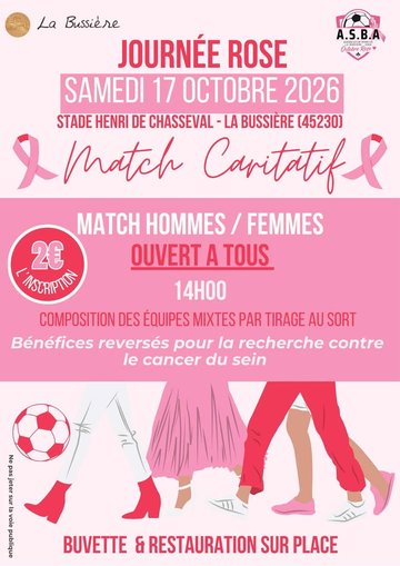 Octobre rose - Match de football caritatif