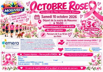 Marche solidaire à Moeuvres 🎀🩷