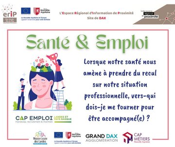 Santé et emploi avec Cap Emploi Landes et Pays basque