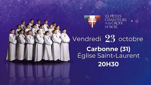 CONCERT LES PETITS CHANTEURS À LA CROIX DE BOIS