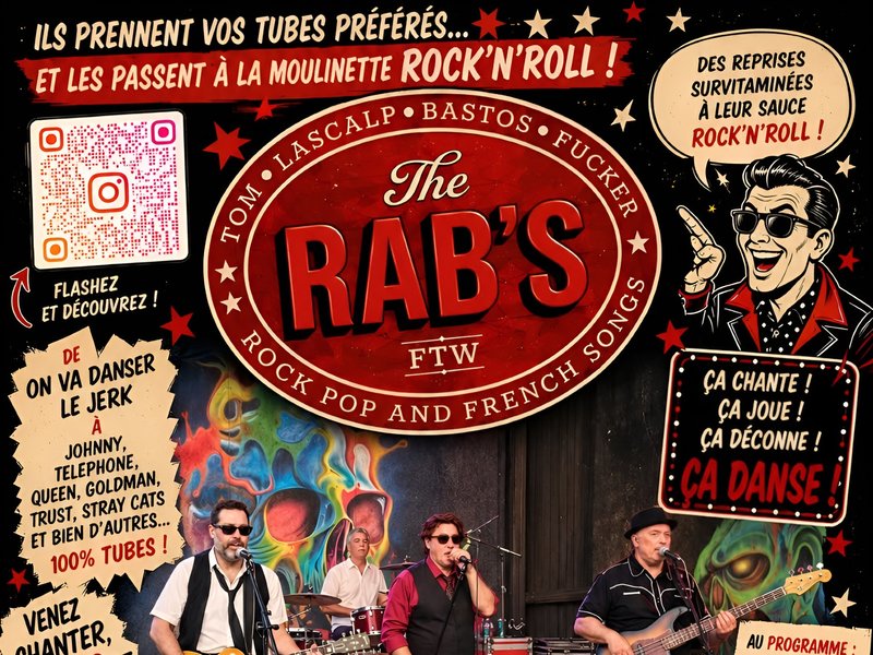 The Rab’s : concert de rock’n’roll
